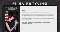 Desktop Screenshot of f1-hairstyling.de
