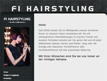 Tablet Screenshot of f1-hairstyling.de